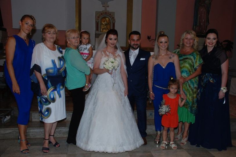 14. srpnja 2018. - Vjenčanje Lučano Šimičić i Lara Mlinar
