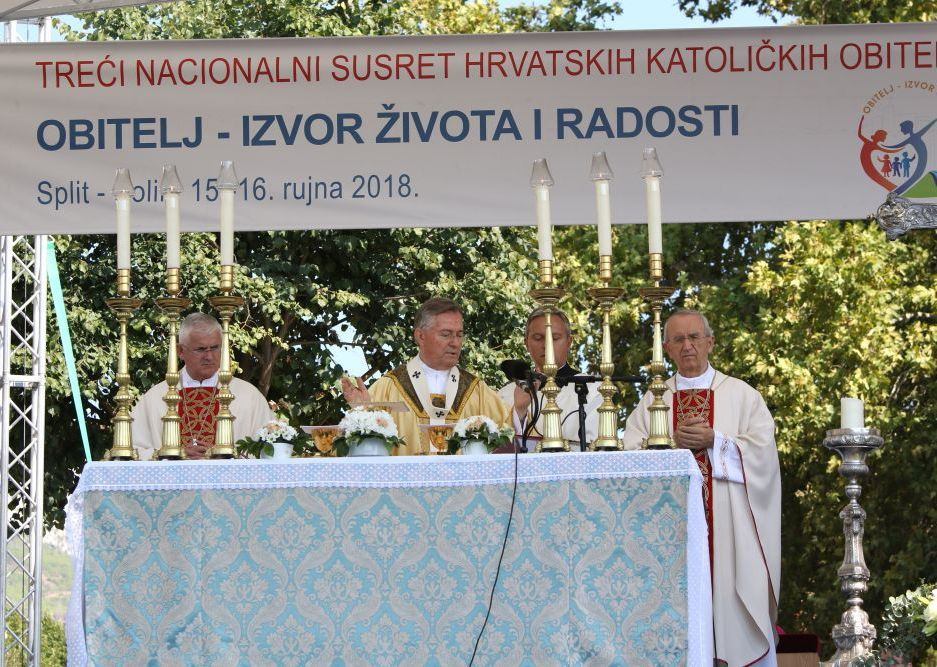15. i 16. rujna 2018. - Solin, Treći nacionalni susret hrvatskih katoličkih obitelji