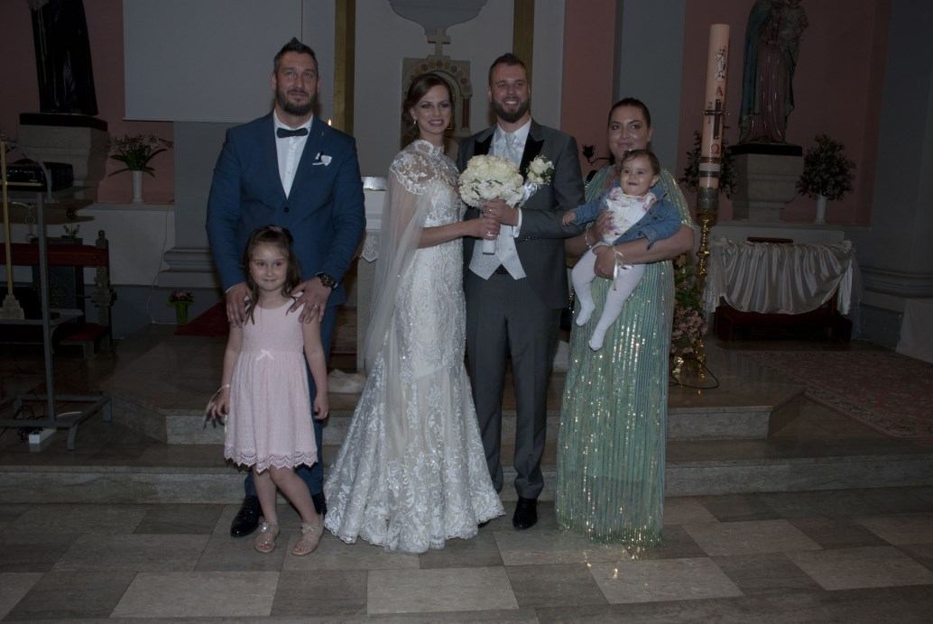 1. lipnja 2019. - Domagoj Filipović i Tamara Tomić slavili su sakrament Ženidbe