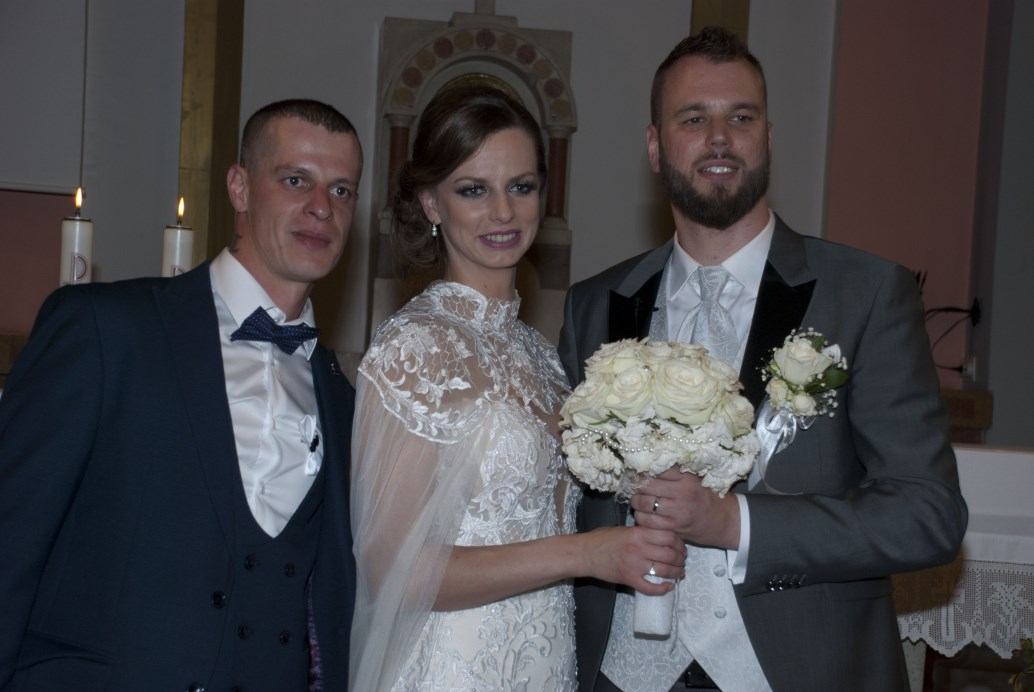 1. lipnja 2019. - Domagoj Filipović i Tamara Tomić slavili su sakrament Ženidbe