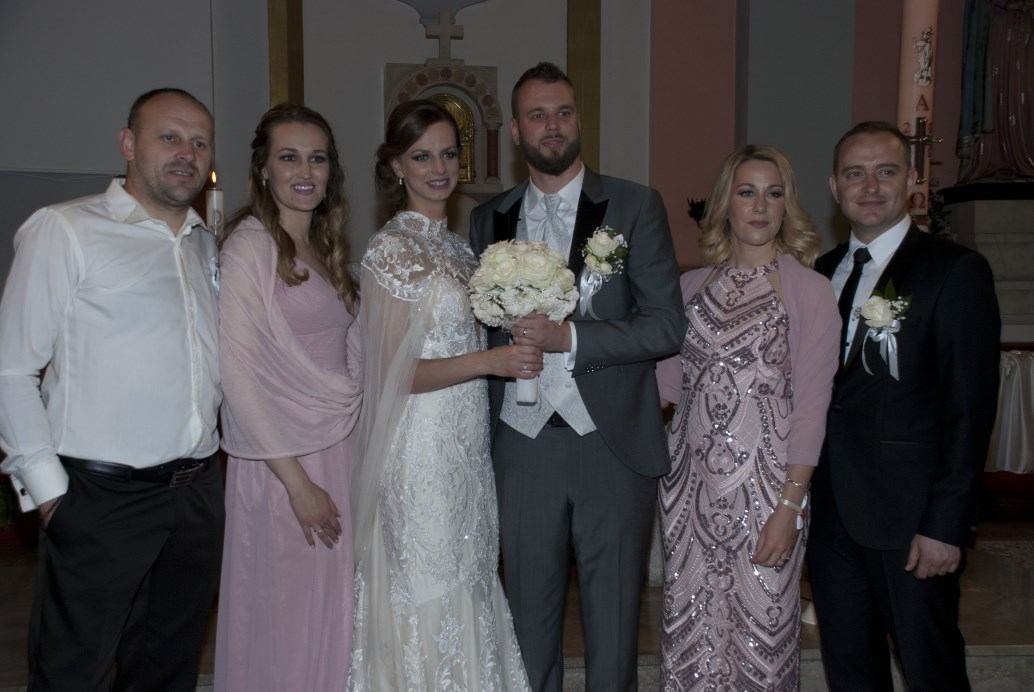 1. lipnja 2019. - Domagoj Filipović i Tamara Tomić slavili su sakrament Ženidbe