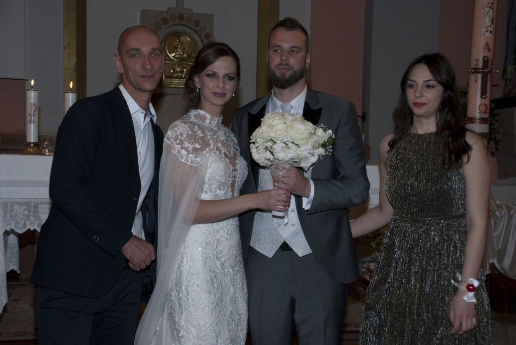1. lipnja 2019. - Domagoj Filipović i Tamara Tomić slavili su sakrament Ženidbe