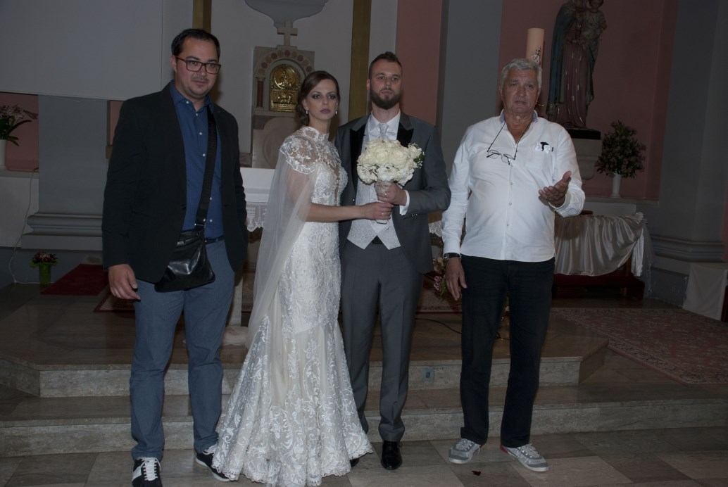 1. lipnja 2019. - Domagoj Filipović i Tamara Tomić slavili su sakrament Ženidbe