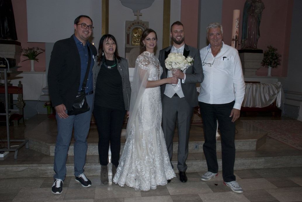 1. lipnja 2019. - Domagoj Filipović i Tamara Tomić slavili su sakrament Ženidbe