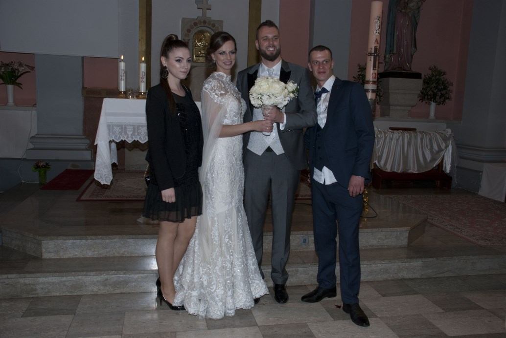 1. lipnja 2019. - Domagoj Filipović i Tamara Tomić slavili su sakrament Ženidbe
