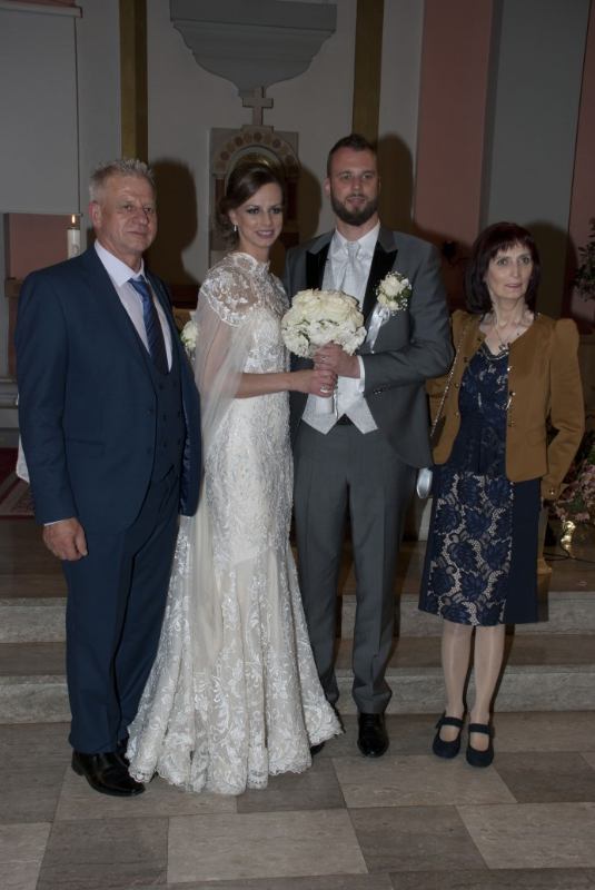 1. lipnja 2019. - Domagoj Filipović i Tamara Tomić slavili su sakrament Ženidbe