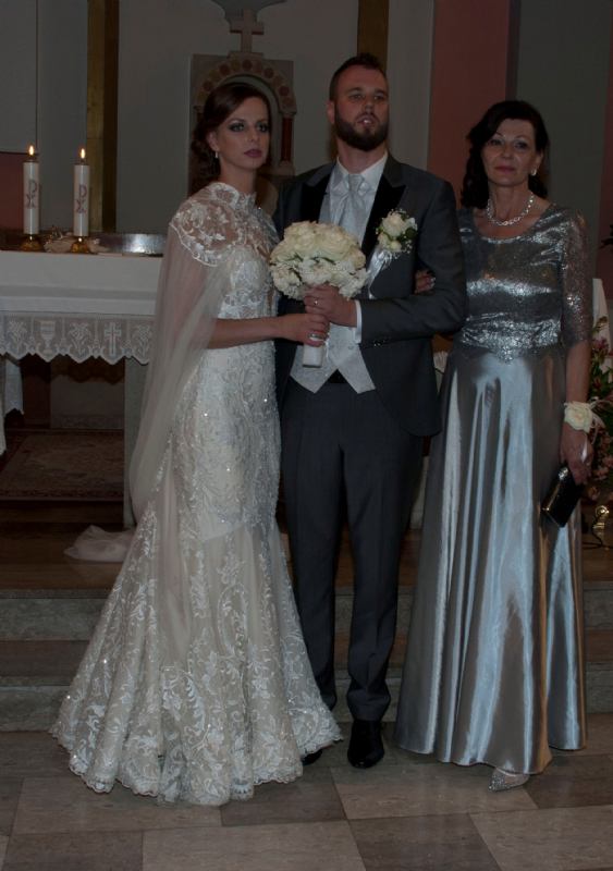 1. lipnja 2019. - Domagoj Filipović i Tamara Tomić slavili su sakrament Ženidbe