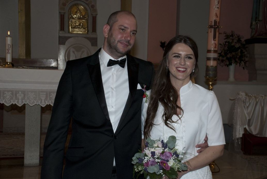 1. lipnja 2019. - Sakrament ženidbe slavili su Hrvoje Biondić i Kristina Katić