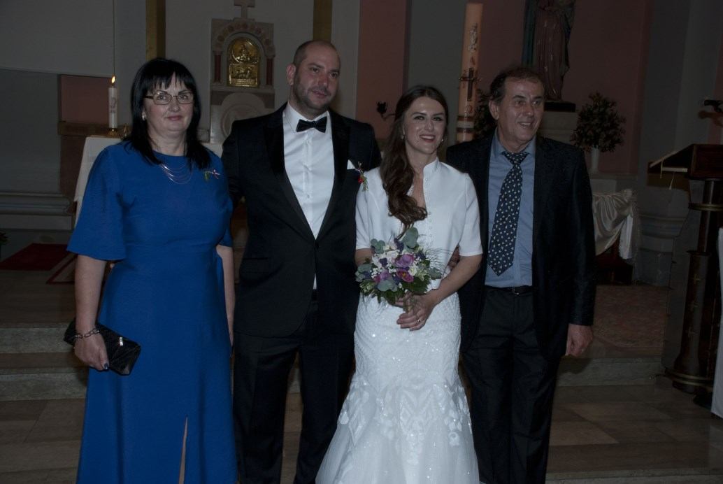 1. lipnja 2019. - Sakrament ženidbe slavili su Hrvoje Biondić i Kristina Katić