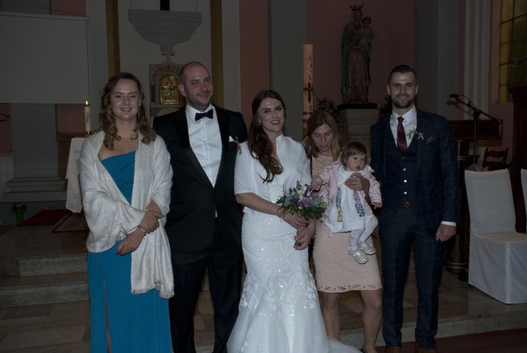 1. lipnja 2019. - Sakrament ženidbe slavili su Hrvoje Biondić i Kristina Katić