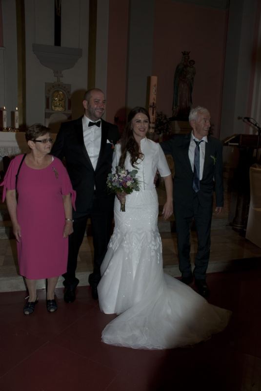 1. lipnja 2019. - Sakrament ženidbe slavili su Hrvoje Biondić i Kristina Katić