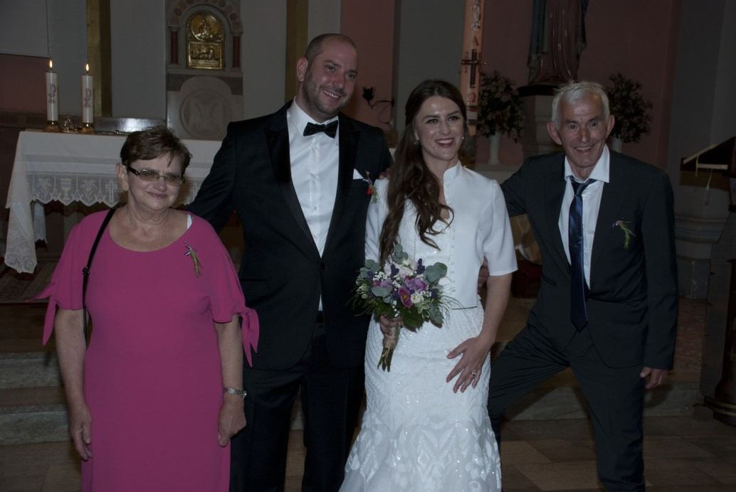 1. lipnja 2019. - Sakrament ženidbe slavili su Hrvoje Biondić i Kristina Katić