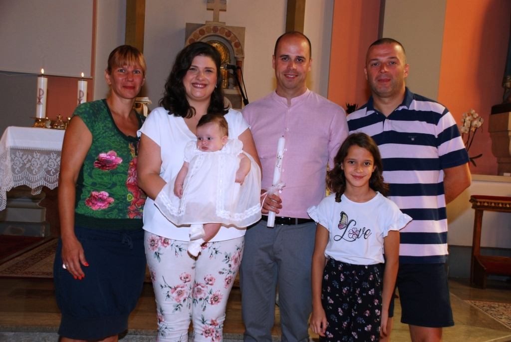 25. kolovoza 2019. - Sakrament Krštenja Marte Nemetz