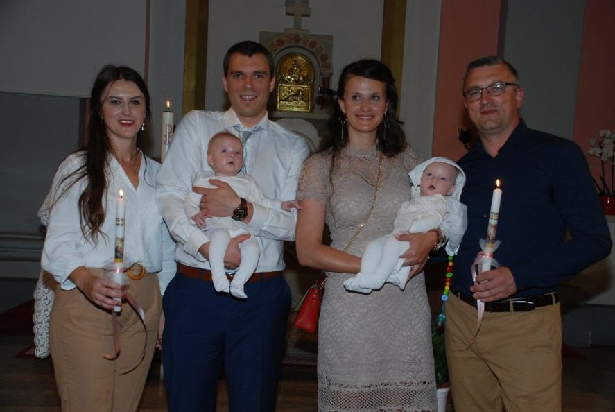 6. kolovoza 2019. - Sakrament Krštenja Leone i Valentine