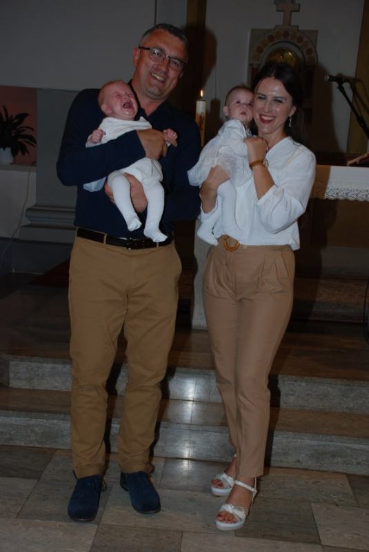 6. kolovoza 2019. - Sakrament Krštenja Leone i Valentine