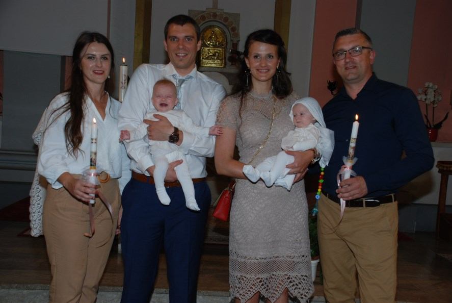 6. kolovoza 2019. - Sakrament Krštenja Leone i Valentine