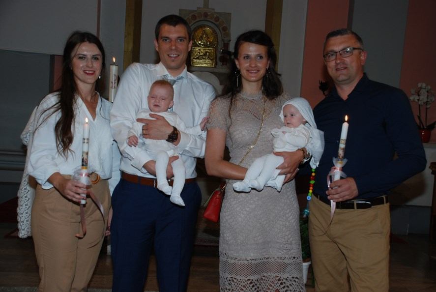 6. kolovoza 2019. - Sakrament Krštenja Leone i Valentine