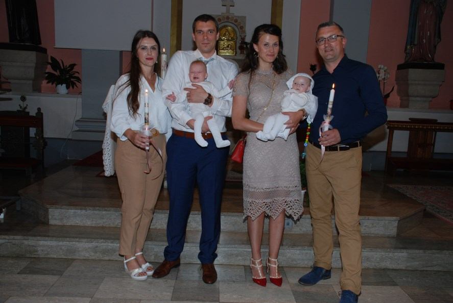 6. kolovoza 2019. - Sakrament Krštenja Leone i Valentine