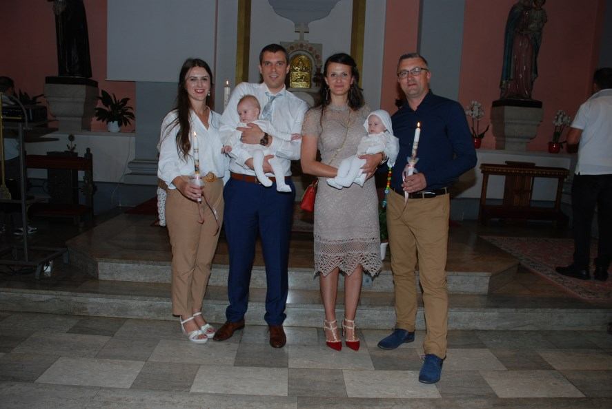 6. kolovoza 2019. - Sakrament Krštenja Leone i Valentine