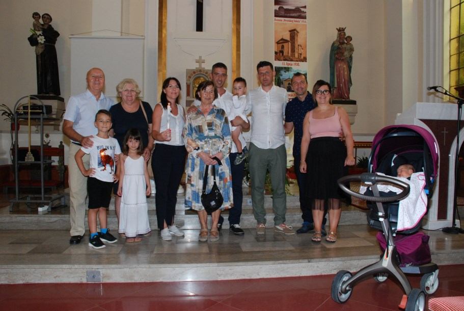 12. kolovoza 2020. - Krštenje Natanaela Lea Medić