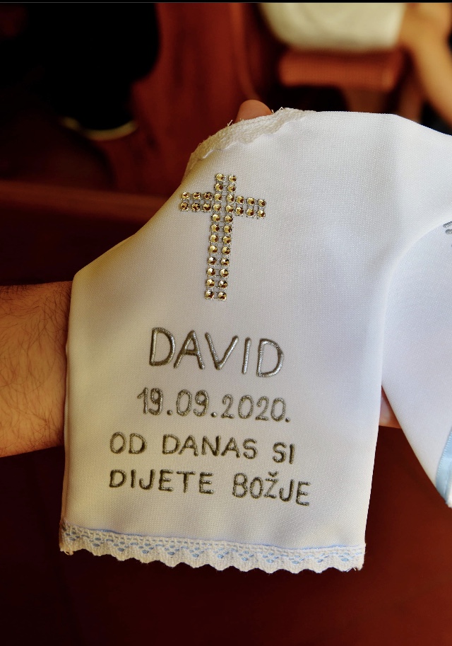 19. rujna 2020. - Krštenje Davida Vurdelje