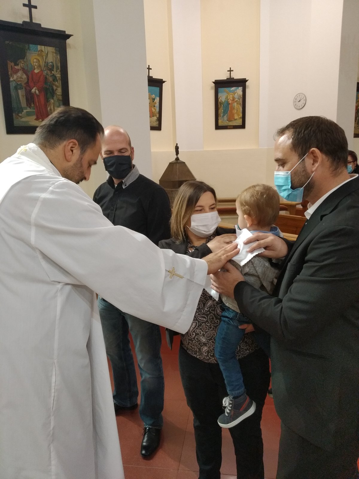 14. studenog 2020. - Krštenje Davida Kirinčića