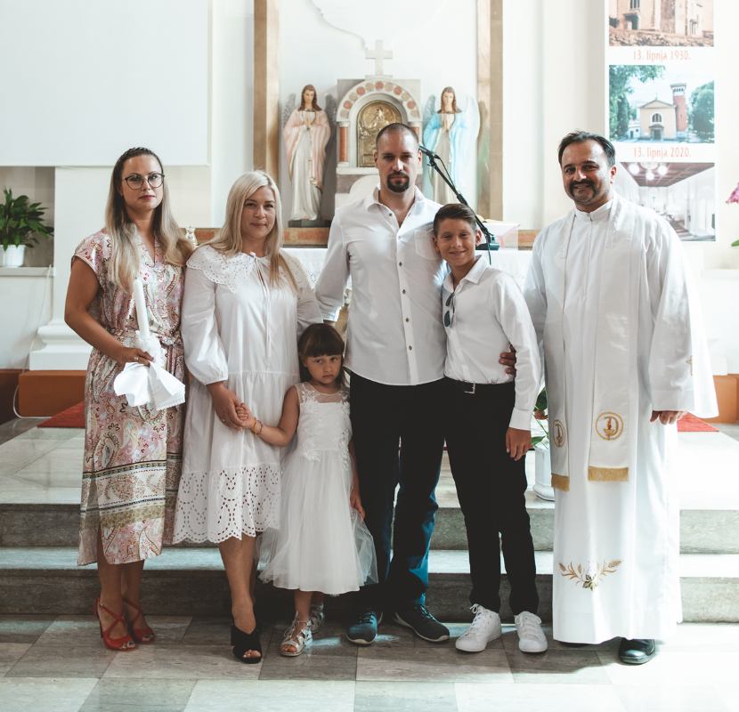 08. kolovoza 2021. - Krštenje Lane Mile Širola