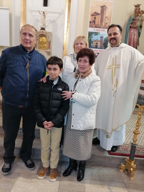 7. travnja 2021. - Krštenje Leona Josipa Kovačevića