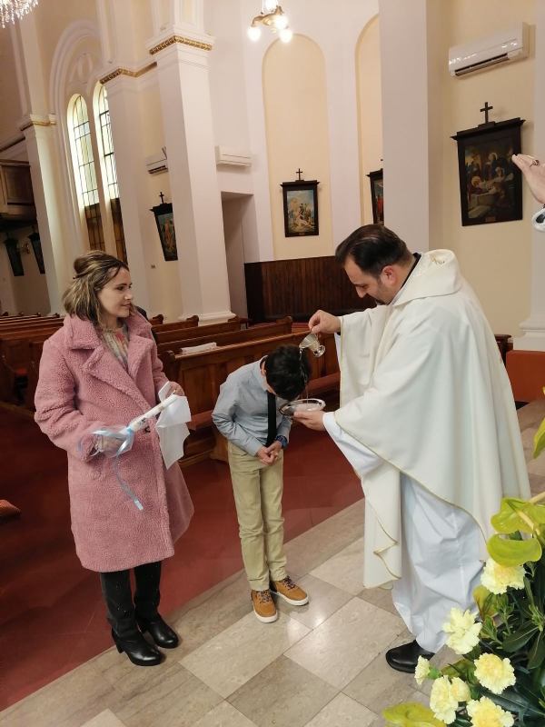 7. travnja 2021. - Krštenje Leona Josipa Kovačevića