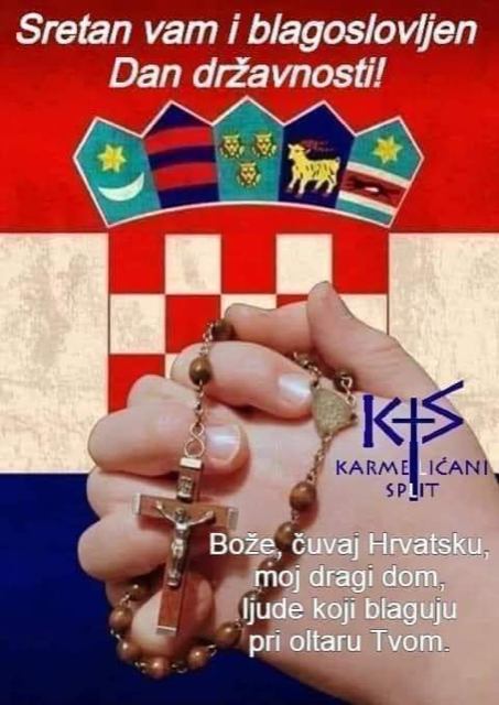  Sretan i blagoslovljen Dan Državnosti 