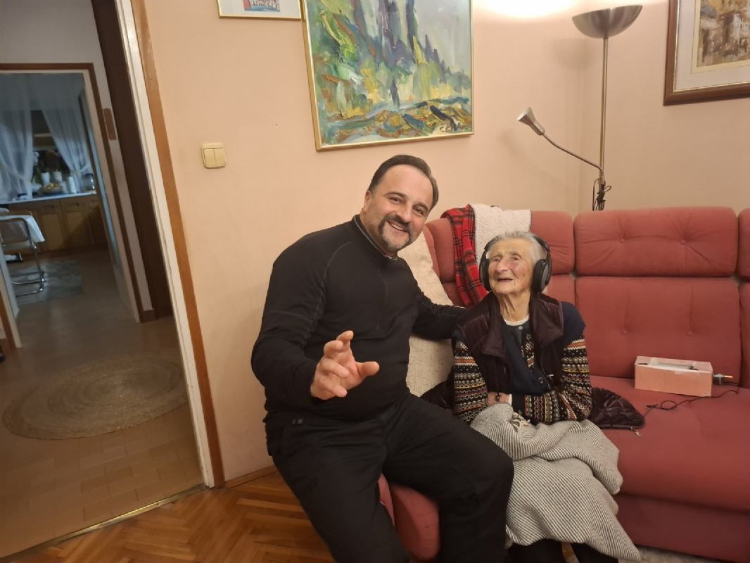 Zahvala za gostoprimstvo tijekom blagoslova obitelji