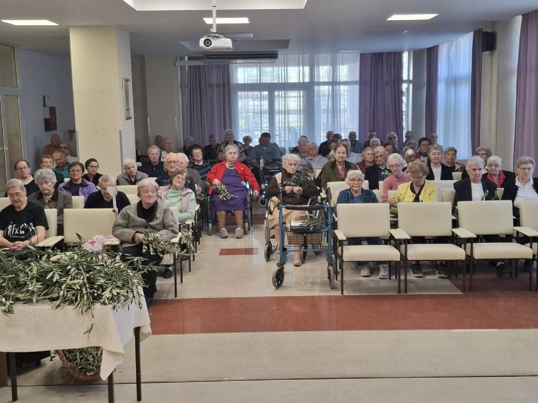 Cvjetnica u Domu za starije i nemoćne Kantrida