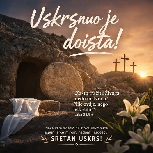 Sretan i blagoslovljen Uskrs!
