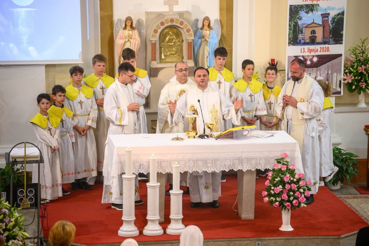 13. lipnja svečano proslavljen župni blagdan sv. Antuna Padovanskog