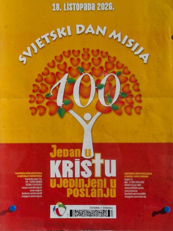 MISIJSKA NEDJELJA (Svjetski dan misija)